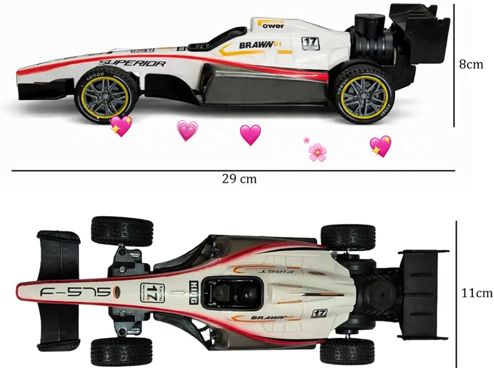 F1 remote control charging car