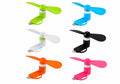 Mini USB Rechargeable Portable Fan – 360° Rotating Handheld Cooling Fan