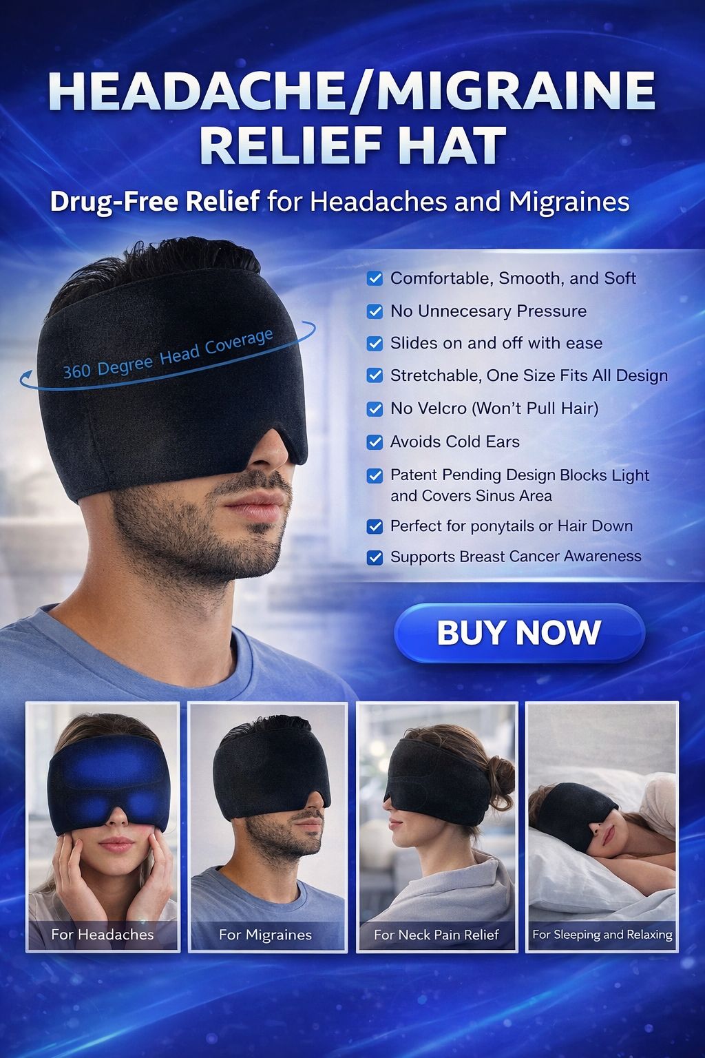 MIGRANE RELIEF CAP(PRO)